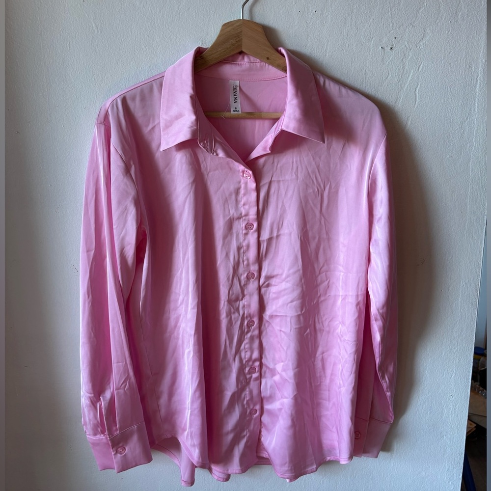Pink Button Down Shirt